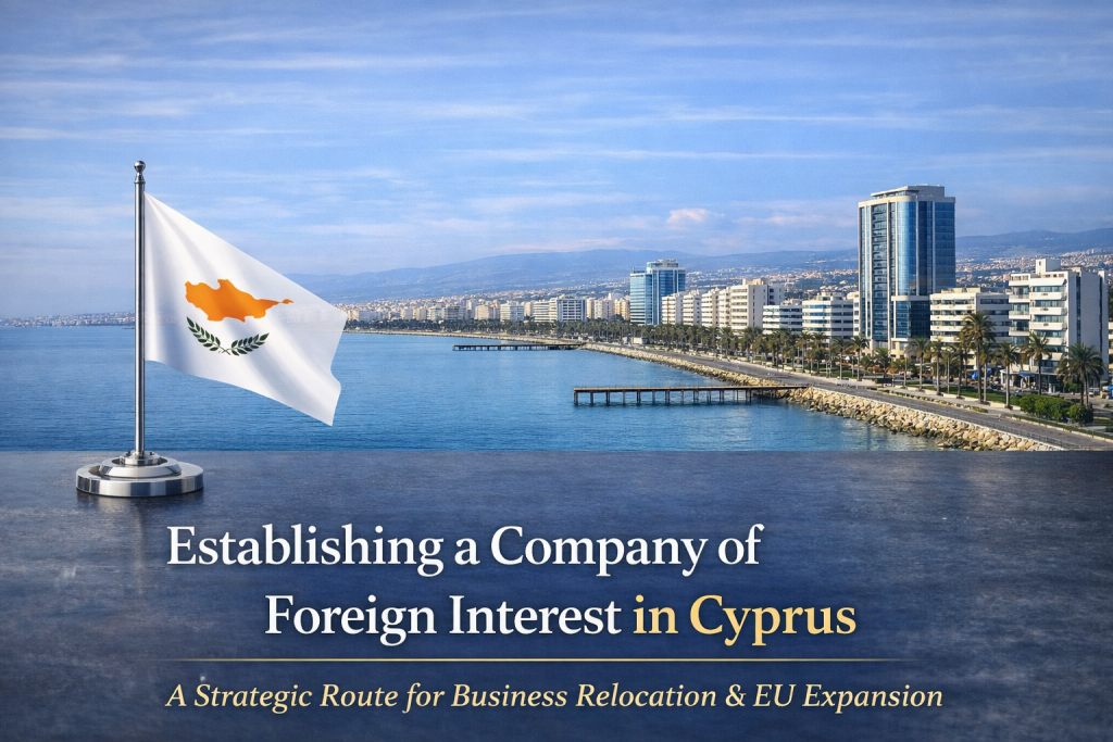 Company of Foreign Interest setup and relocation planning in Cyprus